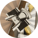 Official Roblox UwU badge icon for finding the maid outfit. It does not show where the outfit is hidden.