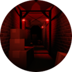 Official Roblox Victim of a Another. badge icon. It confirms a catch objective, not the mimic's identity.
